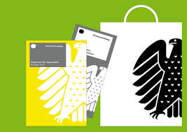 Dort versammeln sich politikerinnen und politiker, diskutieren und entscheiden über viele wichtige dinge. Buro Uebele German Parliament Visual Identity Corporate Design Berlin 2009
