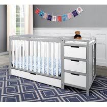A changing table is a nursery staple for storing diapers and wipes. Cribs With Changing Tables Wayfair