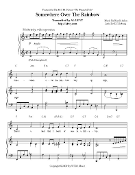 Somewhere Over The Rainbow Rainbow Music Over The Rainbow Saxophone Sheet Music