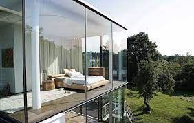 This cool glass wall home in the hollywood hills by architect john lautner blends beautifully into its surroundings. The Greatest Selection Of Bedrooms With Floor To Ceiling Windows Adorable Home