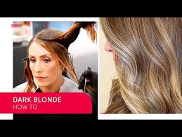 Given that you've got light coloured eyes, a darker hair colour is more likely to make you look angrier or broodier. How To Create Dark Blonde Hair With Zoe Irwin Wella Professionals Youtube