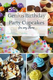 Theme Birthday Cupcake Ideas For Boys Birthday Party Cupcakes Go To Party Cupcakes For Any Theme Dessert Recipes For Kids Cupcake Party Birthday Cupcakes