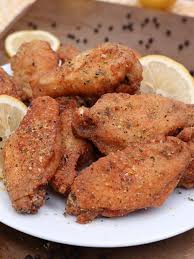 Homemade Lemon Pepper Wings Recipe Lemon Pepper Chicken Wings Recipe Poultry Recipes Chicken Wing Recipes