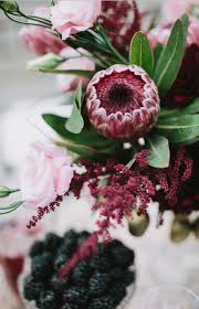 Burgundy Protea Pink Mink Queen Protea Wedding Flower Trends Diy Wedding Flowers Protea Wedding