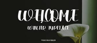 Welcome Winter Font Download