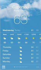 Ios Human Interface Guidelines Designing For Ios Ios Human Interface Guidelines Human Interface Guidelines Saturday Weather