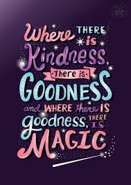Where there is kindness, there is goodness, and where there is goodness, there is magic. Art Of Risa Rodil Have Courage And Be Kind X Disney Love Quotes Disney Quotes Kindness Quotes