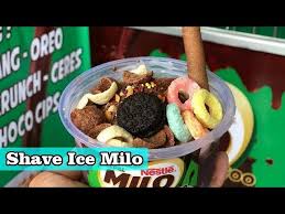 Es kepal milo kn food supply untuk alat usaha dan bahan baku untuk usaha es kepal milo dengan harga. Recipes Of Shaved Ice Milo Es Kepal Milo Youtube