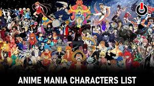Anime Mania (2023) - God, Mythical, Legendary, Rare, & Other Characters