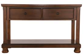 Whether you prefer a dramatic mirrored console table or a traditional white console table, there are many different options to accommodate all styles. Porter Sofa Console Table Ashley Furniture Homestore