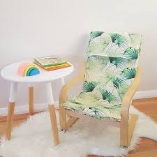 Mommo Design Ikea Hacks For Kids Tropical Poang Ikea Chair Childrens Chairs Home Decor Bedroom