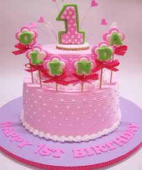 Happy Birthday Birthday Cake Photo Gallery Happy 1st Birthday Cake Image 1st Birthday Cakes Happy Birthday Cake Images Christening Cake Girls