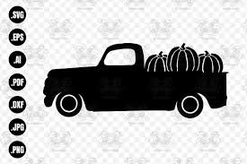 Download Pumpkin Truck Graphic By 99 Siam Vector Creative Fabrica PSD Mockup Templates