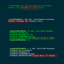 Its a text file hence cat can be used to read its content. How To Find Out What Version Of Linux You Are Running