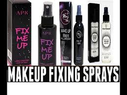 affordable makeup fixing spray review