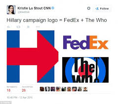 We did not find results for: Hillary Clinton S Presidential Campaign Logo Mocked On Social Media Daily Mail Online