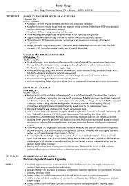 Writing your cv as a fresh graduate can seem a daunting prospect, particularly if your work experience is limited. Hydraulic Engineer Resume Samples Velvet Jobs