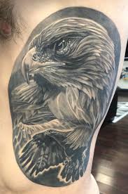 High quality tattoos done by professional, experienced and skilled artists. Healed Eagle Jake Henry Wyld Chyld Tattoo Pittsburgh Pa Tattoos