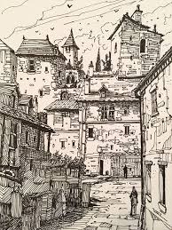 Pin By John Sewall On Sketches In 2020 Landscape Art Painting Architecture Sketch Urban Sketching