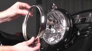 how to install a headlight on a harley davidson by j p cycles