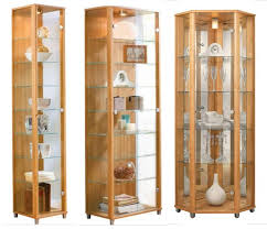 Our glass showcases ideal for schools corporate environments and reception areas. Lockable Oak Effect Glass Display Cabinets Display Cabinets Uk