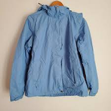 Eddie Bauer Weatheredge Blue Lightweight Rain Jacket Women S L Ebay
