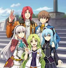 zeronokiseki aonokiseki www twitter com trailscoldsteel anime art girl the legend of heroes anime angel