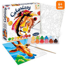 Kit Creatif Colorizzy Peinture Par Numeros Animaux De La Savane Peinture Numero Creavea Animaux de la savane book. kit creatif colorizzy peinture par numeros animaux de la savane
