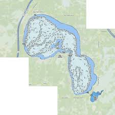 Higgins Lake Fishing Map Us_mi_72_117 Nautical Charts App