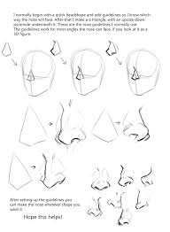 Cccrystalclear Some People Requested A Nose Tutorial Some Time Ago And I Finally Got Around To Show You How Nose Drawing Art Reference Photos Cartoon Noses