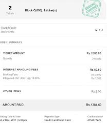 I believe you are not trying to pull my legs. Bookmyshow Isl Kochi Ticket 2 Protected 650 Charges