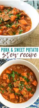 Pork And Sweet Potato Stew Recipe Sweet Potato Stew Recipe Stewed Potatoes Sweet Potato Soup Recipes