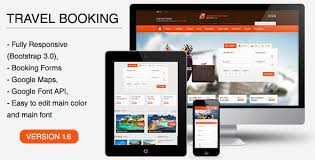 The Travel Booking Responsive Html Template Bootstrap E Commerce Holiday Hotel Booking Hotel Template Templates Html Templates Best Templates