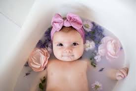 You can use a milk bath to emphasise the size of a. Baby Milk Bath Photography Session Baby Milk Bath Photography Albuquerque Nm Baby Milk Bath Photography Santa Fe Nm