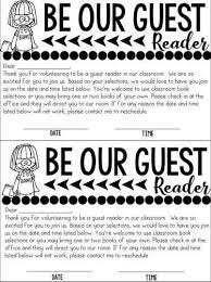 Guest Reading Resources Parenting Classes Classroom Volunteer Reading Resources