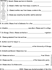 Barack obama trivia questions with answers. President Barack Obama Enchantedlearning Com