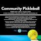 Community Pickleball event image