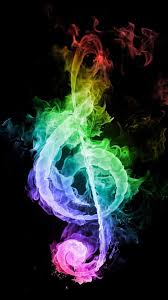 Download Colored Flames Musical Note Android Wallpaper Music Wallpaper Music Notes Musical Art
