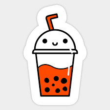 Custom vinyl decals make it easy to apply the most intricate designs to any surface — from cars to laptops to storefronts. Kawaii Food Design Cute Cartoon Boba Tea Drink Orange Kawaii Cute Sticker Teepublic