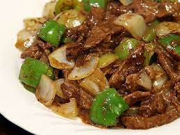 Beef In Black Pepper Sauce Ang Sarap Stuffed Peppers Pepper Steak Beef Recipes