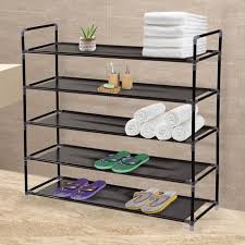 Check spelling or type a new query. Knight 5 Tier Shelf Fabric Shoe Rack Holder Multipurpose Organiser Buy Online In South Africa Takealot Com