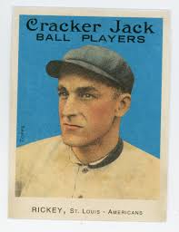 2004 Topps Cracker Jack Branch Rickey Mini Blue #133 Browns