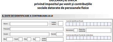 Cei care trebuie sa depuna declaratia unica nu depun cerere tip 2. Modificare Termen De Depunere A Declaratiei Unice Si A Formularului 230 Consultanta Resurse Umane Si Contabilitate Ada S Consult