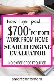 Work From Home And Earn Money With This Non Phone Job As A Search Engine Evaluator This Is A Flexible Flexible Jobs Online Work From Home Work From Home Moms