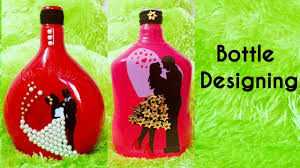 Glass Bottle Designing Waste Bottle Decorating Ideas Valentine S Day Special Gift Bottleart Craft Youtube A perfect valentines day art activity or read my ideas to change it up! glass bottle designing waste bottle decorating ideas valentine s day special gift bottleart craft