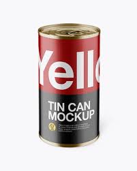 Download Two Tin Cans Pull Tab Psd Mockup Free Mockups Psd Template Design Assets