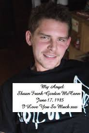 Shaun Frank Gordon McCann Obituary
