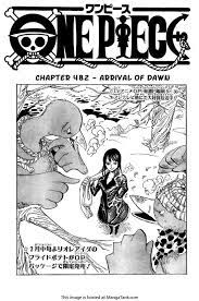 one piece ch 482 one piece manga one piece chapter manga covers