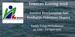 Institut Keselamatan Dan Kesihatan Pekerjaan Negara Jawatan Kosong Niosh 24 Julai 02 Ogos 2018 Institut Keselamatan Dan Kesiha Beverage Can Beverages Drinks