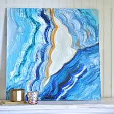 With frame colors ranging in white, black, brown, metallic and rustic colors; 20 Diy Easy Abstract Painting Ideas To Fill The Empty Walls